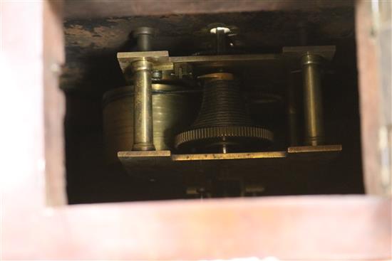 A Guildford railway clock Diameter 34cm